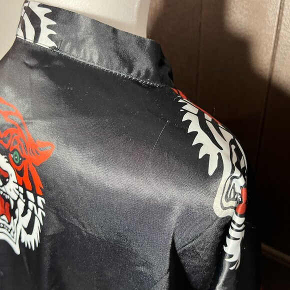 Dressed in LALA Tigress Satin Playsuit TOP ONLY - Picture 7 of 9